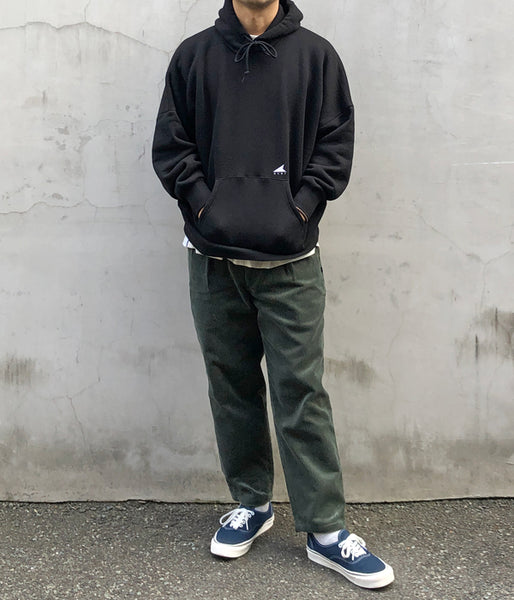 DESCENDANT/Ce jour HOODED SWEAT SHIRT (BLACK)