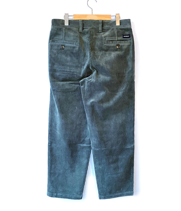 DESCENDANT/DC-3 CORDUROY TROUSERS (OLIVE DRAB)