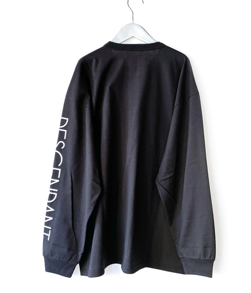 DESCENDANT/PADDLE DESIGN LS (BLACK)