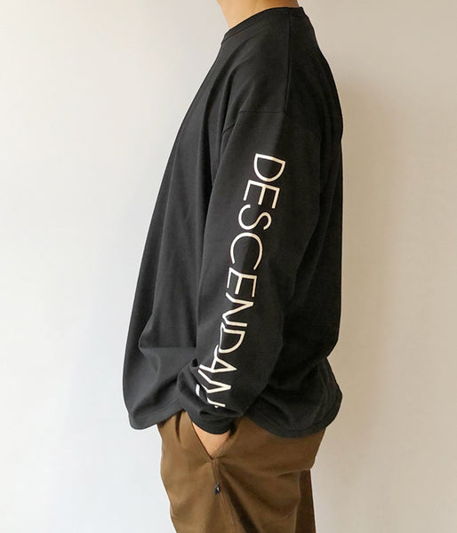 DESCENDANT/PADDLE DESIGN LS (BLACK)