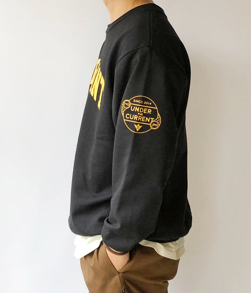 DESCENDANT/TEAM CREW NECK SWEATSHIRT (BLACK)