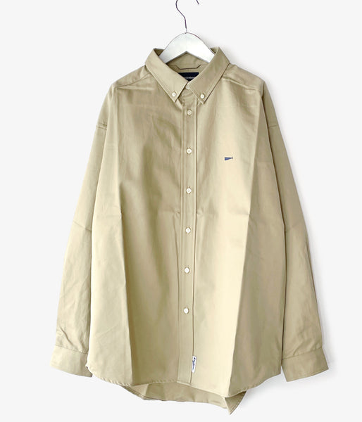 DESCENDANT/KENNEDY'S COTTON LS SHIRT STANDARD (KhaKee)