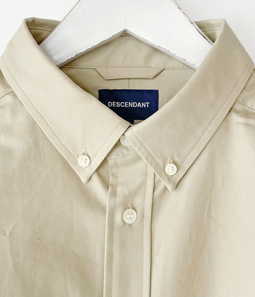 DESCENDANT/KENNEDY'S COTTON LS SHIRT STANDARD (KhaKee)