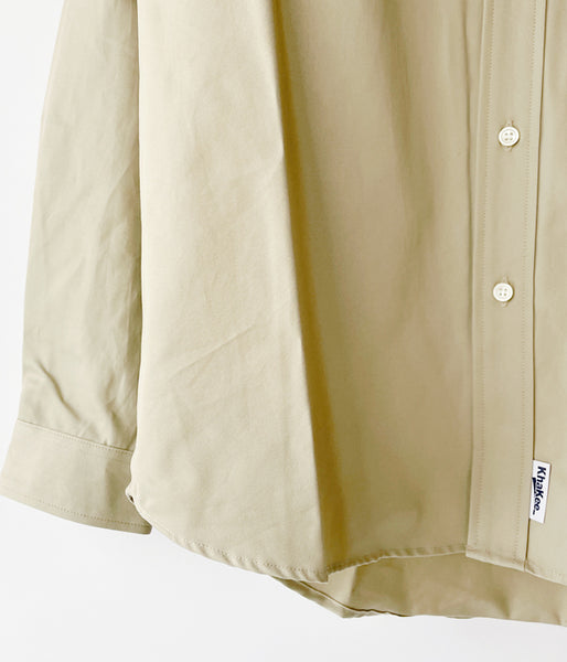 DESCENDANT/KENNEDY'S COTTON LS SHIRT STANDARD (KhaKee)