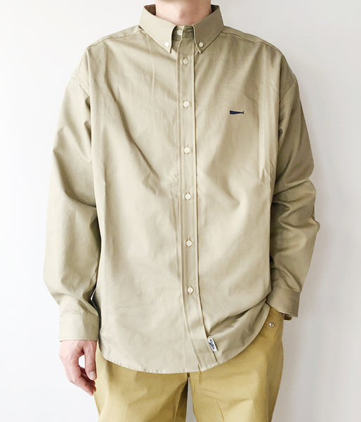 DESCENDANT/KENNEDY'S COTTON LS SHIRT STANDARD (KhaKee)