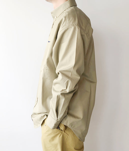 DESCENDANT/KENNEDY'S COTTON LS SHIRT STANDARD (KhaKee)