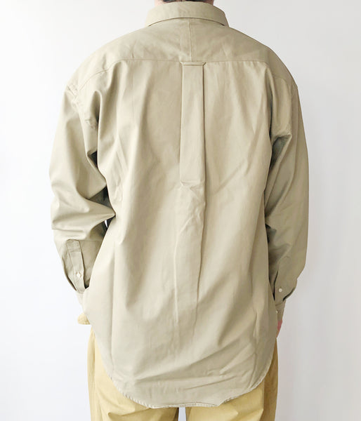 DESCENDANT/KENNEDY'S COTTON LS SHIRT STANDARD (KhaKee)