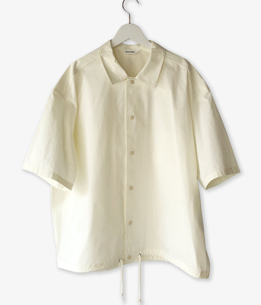 DIGAWEL/COACH S/S SHIRT JACKET (WHITE)
