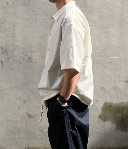 DIGAWEL/COACH S/S SHIRT JACKET (WHITE)