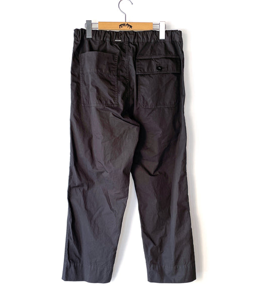 MHL./SUPERFINE COTTON TWILL PANTS WOMENS (DARK CHARCOAL)