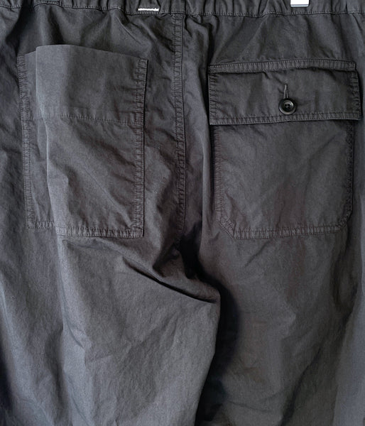 MHL./SUPERFINE COTTON TWILL PANTS WOMENS (DARK CHARCOAL)