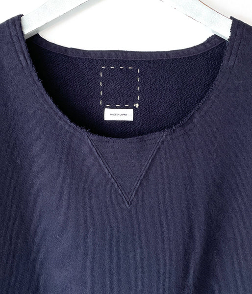 visvim/MONDO SWEAT S/L (U.D.) (NAVY)