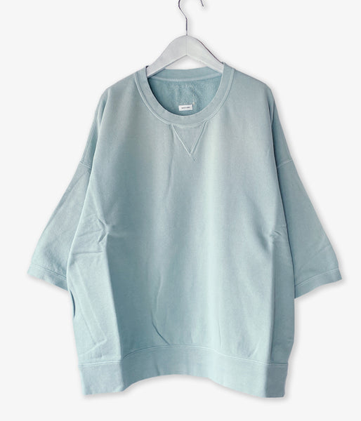 visvim/AMPLUS SWEAT S/S CRASH (L.T BLUE)