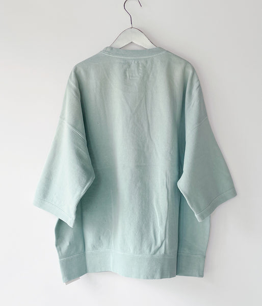 visvim/AMPLUS SWEAT S/S CRASH (L.T BLUE)