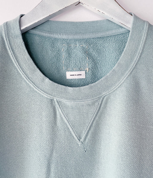 visvim/AMPLUS SWEAT S/S CRASH (L.T BLUE)