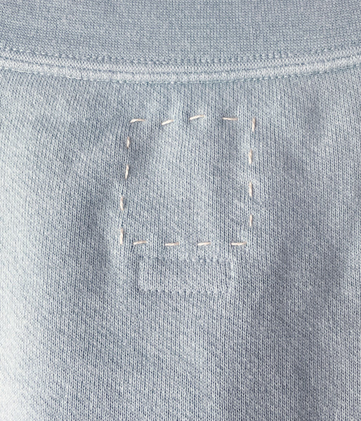 visvim/AMPLUS SWEAT S/S CRASH (L.T BLUE)