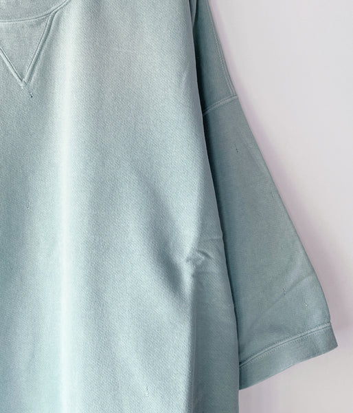 visvim/AMPLUS SWEAT S/S CRASH (L.T BLUE)