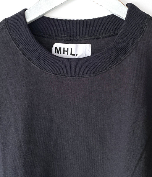 MHL./ROUGH COTTON JERSEY SS (DARK NAVY)