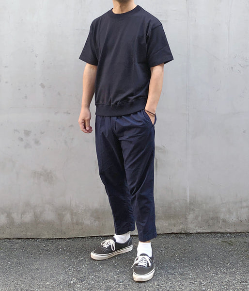 MHL./ROUGH COTTON JERSEY SS (DARK NAVY)