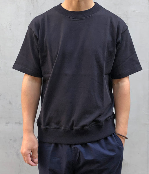 MHL./ROUGH COTTON JERSEY SS (DARK NAVY)