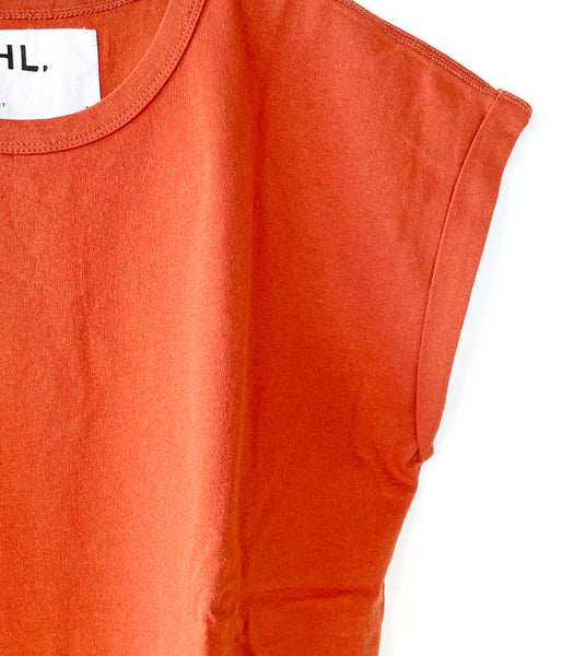 MHL./NATURAL LIGHT COTTON JERSEY SS WOMENS (VERMILLION)