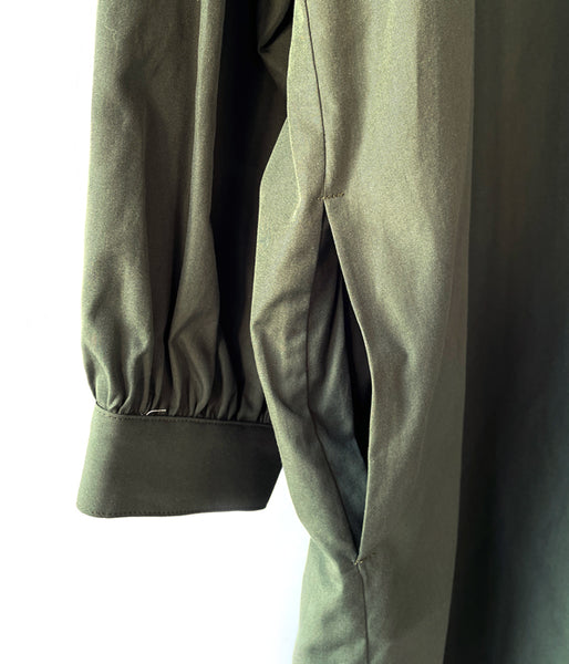 holk/LONG BLOUSE (OLIVE)
