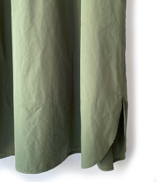 holk/LONG BLOUSE (OLIVE)