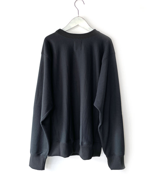 Manual Alphabet/QUICK DRY CREW NECK (BLACK)