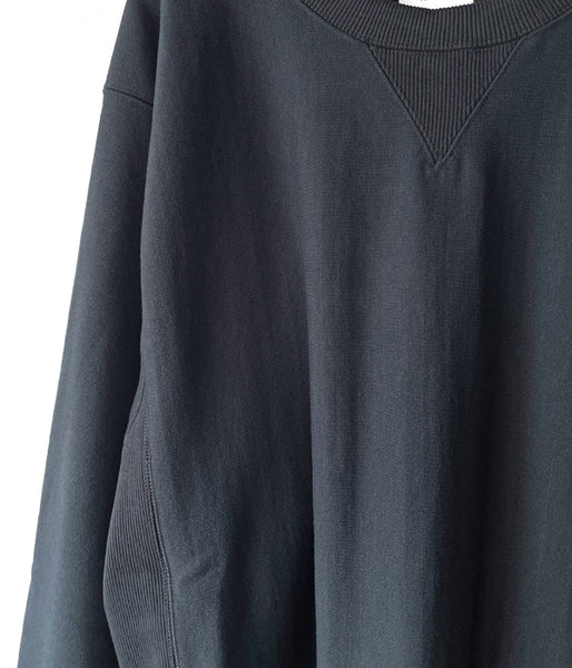 Manual Alphabet/QUICK DRY CREW NECK (BLACK)