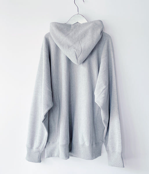 Manual Alphabet/QUICK DRY SWEAT HOODIE (MIX GRY)