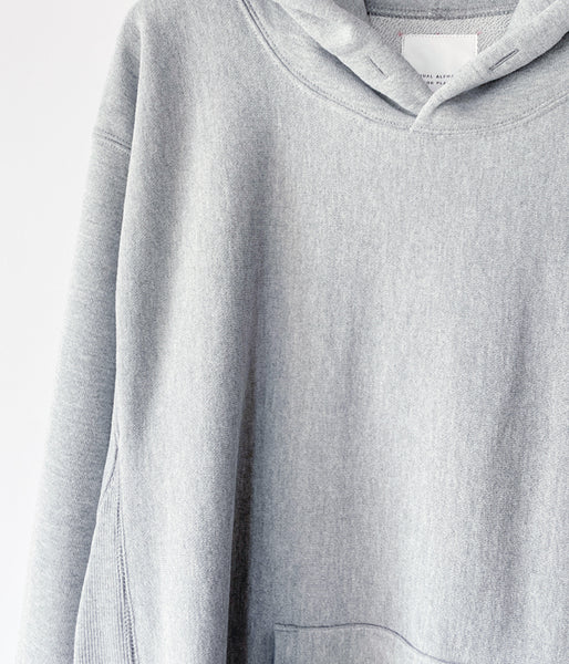 Manual Alphabet/QUICK DRY SWEAT HOODIE (MIX GRY)