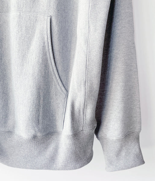 Manual Alphabet/QUICK DRY SWEAT HOODIE (MIX GRY)