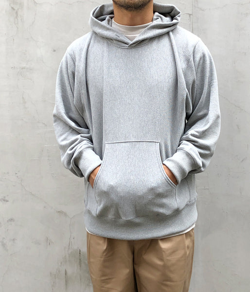 Manual Alphabet/QUICK DRY SWEAT HOODIE (MIX GRY)