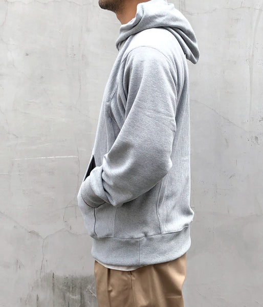 Manual Alphabet/QUICK DRY SWEAT HOODIE (MIX GRY)