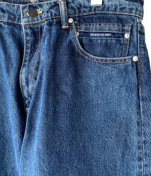 DESCENDANT/1986 DENIM TROUSERS STRAIGHT