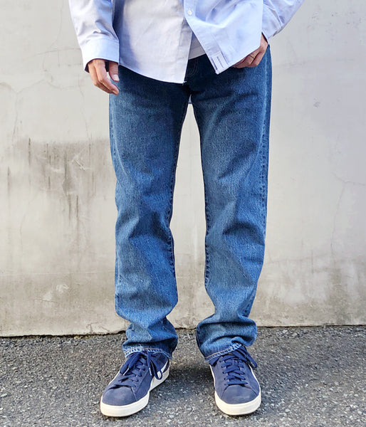 DESCENDANT/1986 DENIM TROUSERS STRAIGHT