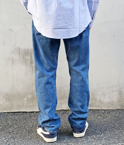DESCENDANT/1986 DENIM TROUSERS STRAIGHT