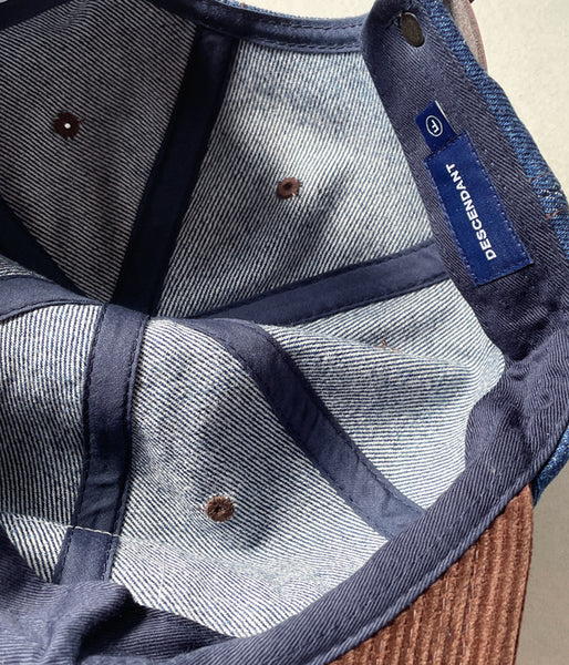 DESCENDANT/CACHALOT 6PANEL(INDIGO)