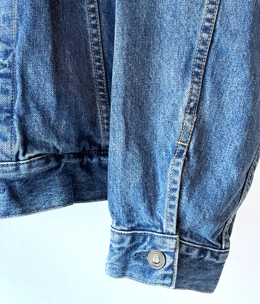 DESCENDANT/TEAR DENIM JACKET (INDIGO)