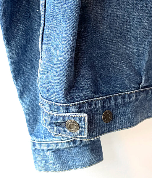 DESCENDANT/TEAR DENIM JACKET (INDIGO)