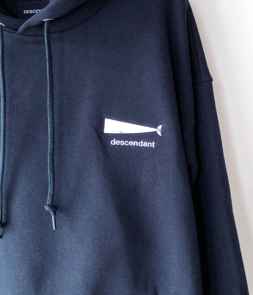 DESCENDANT/CACHALOT HOODY (NAVY)