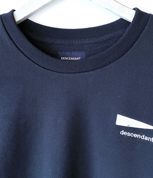 DESCENDANT/CACHALOT CREW NECK (NAVY)