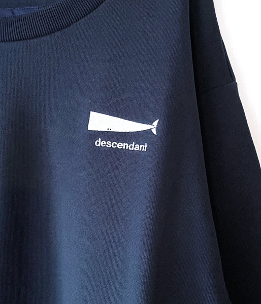 DESCENDANT/CACHALOT CREW NECK (NAVY)