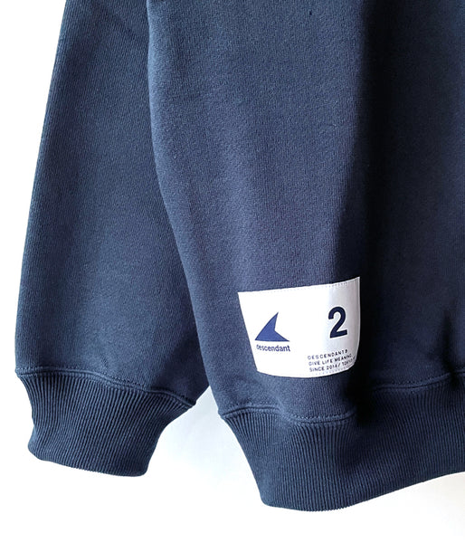 DESCENDANT/CACHALOT CREW NECK (NAVY)
