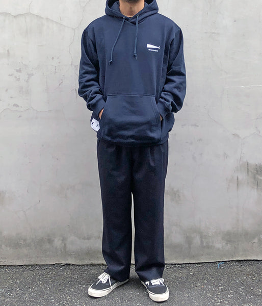 DESCENDANT/CACHALOT HOODY (NAVY)