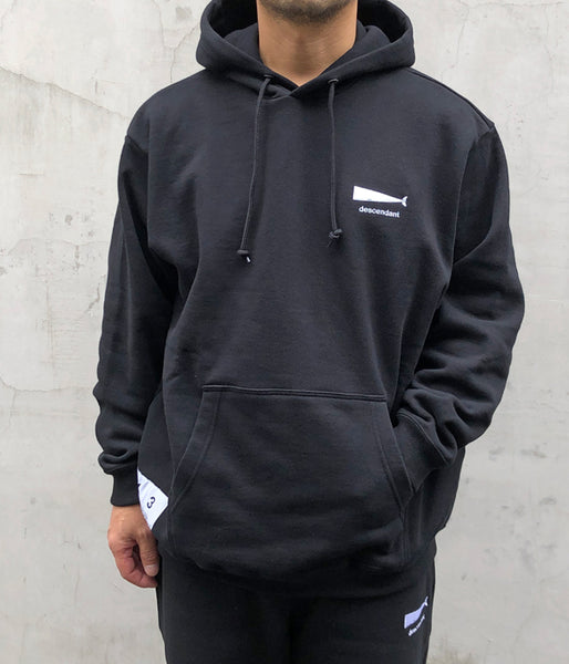 DESCENDANT/CACHALOT HOODY (BLACK)