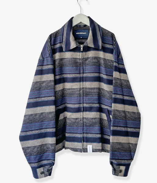 DESCENDANT/MAR CLUB JACKET (NAVY)