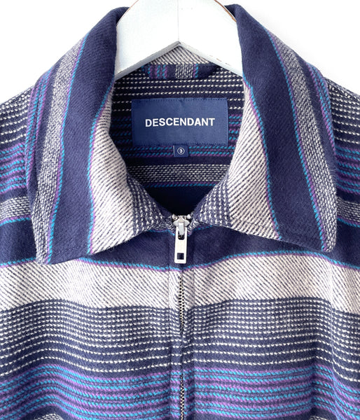 DESCENDANT/MAR CLUB JACKET (NAVY)