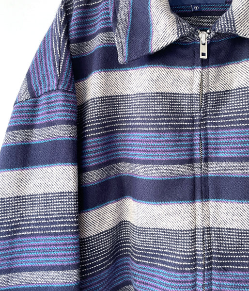 DESCENDANT/MAR CLUB JACKET (NAVY)