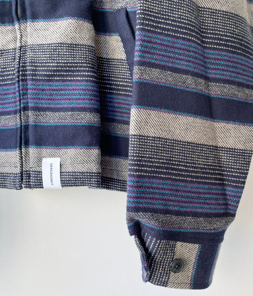 DESCENDANT/MAR CLUB JACKET (NAVY)